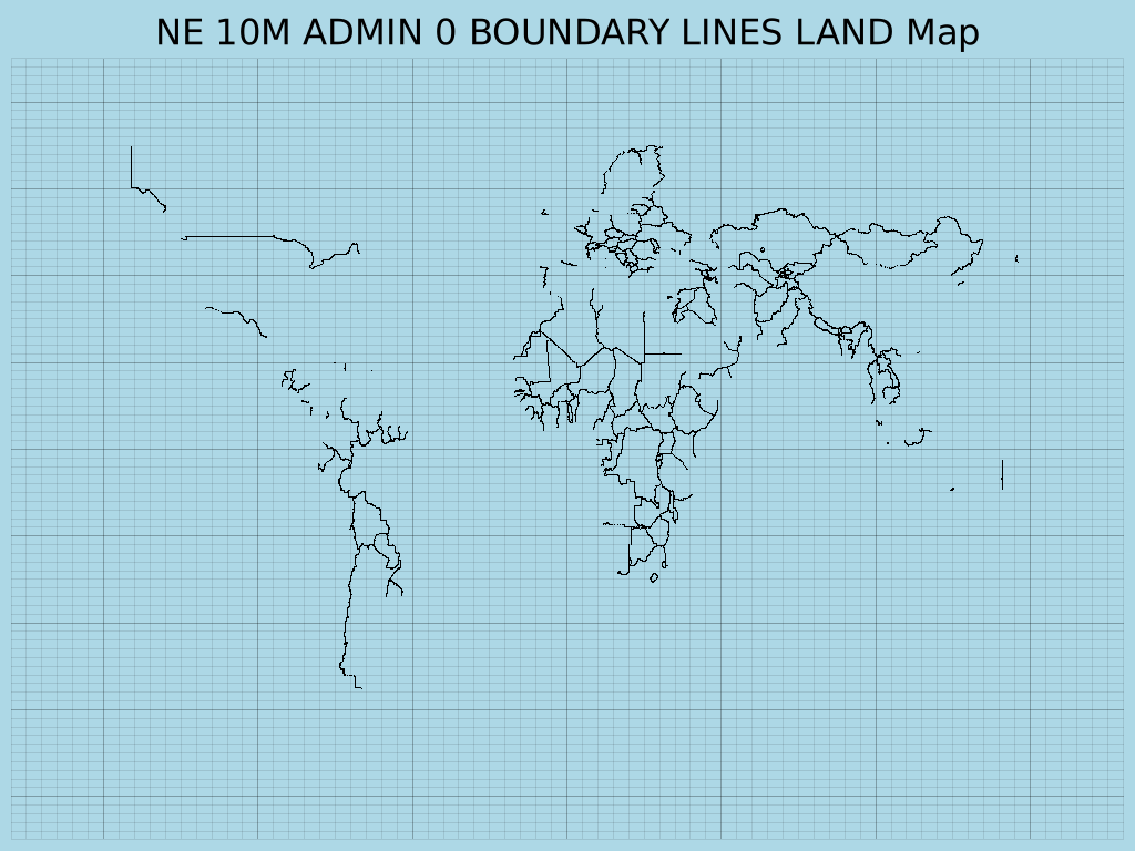 10m Admin 0 Boundary Lines Land